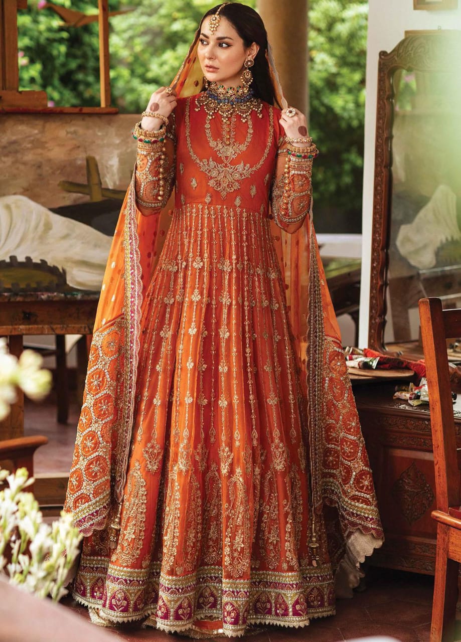 UD-12 Afrozeh Orange Maxi
