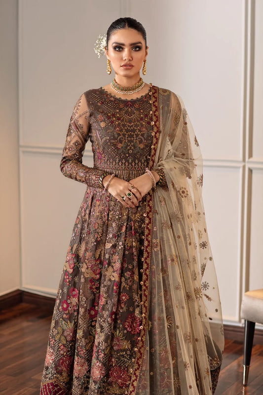 UD-02 Embroidered Net Frock