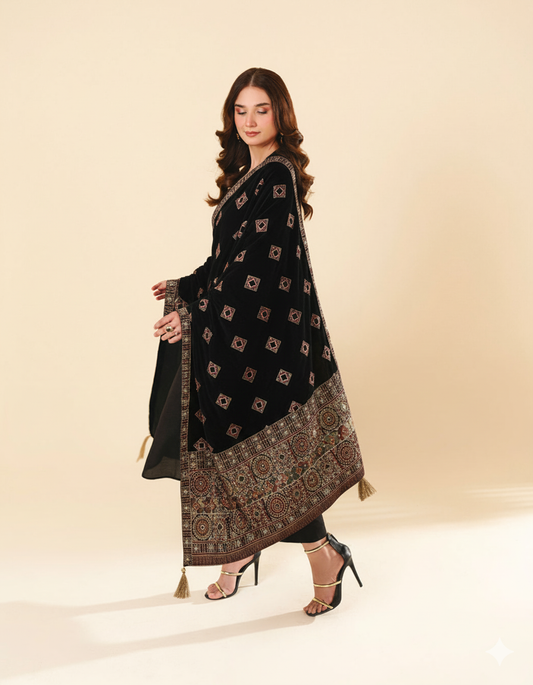 Winter Shawl – Perfect for the Festive & Wedding Season 03