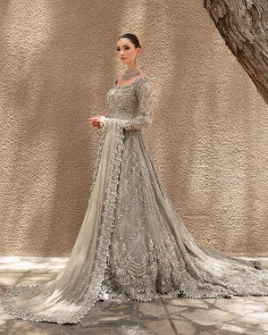 UD-35 Maria B IZUMI Brides Organza Maxi Hand Embellished