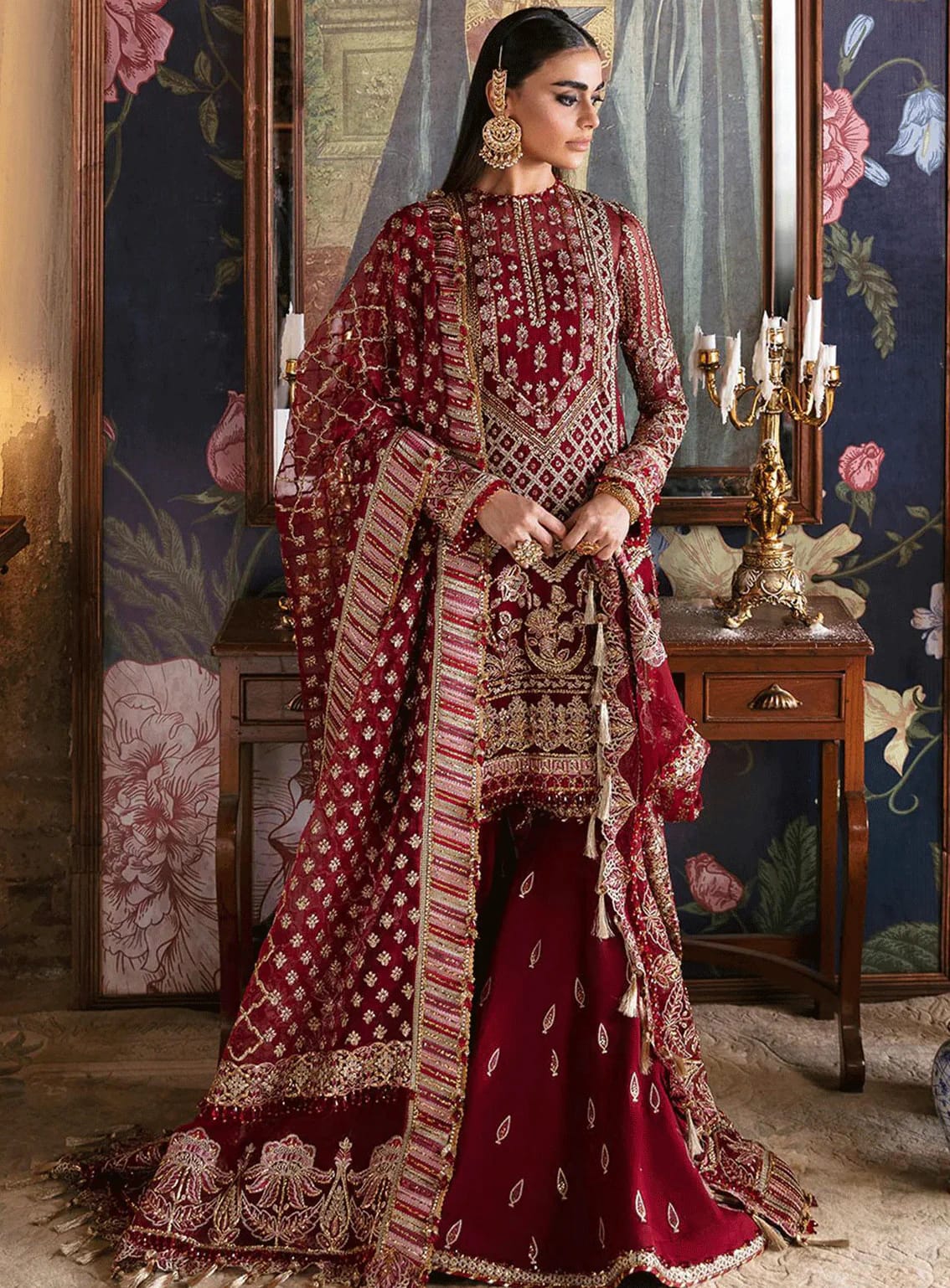 UD-34 Hayat By Afrozeh Embroidered Chiffon