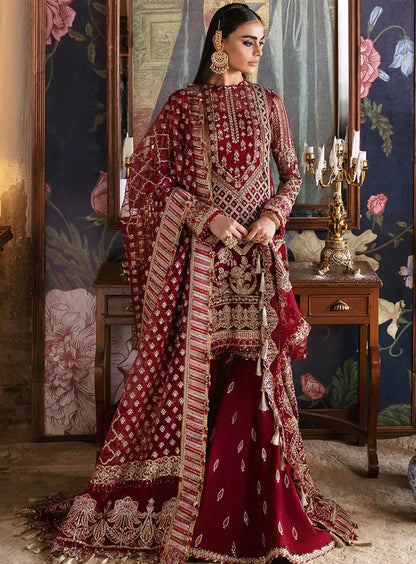 UD-34 Hayat By Afrozeh Embroidered Chiffon
