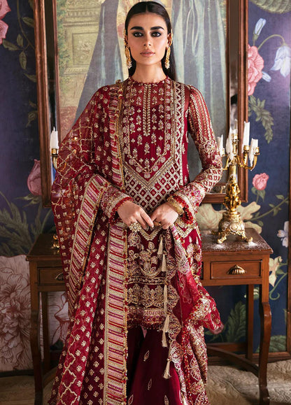UD-34 Hayat By Afrozeh Embroidered Chiffon
