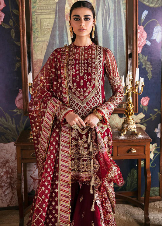 UD-34 Hayat By Afrozeh Embroidered Chiffon
