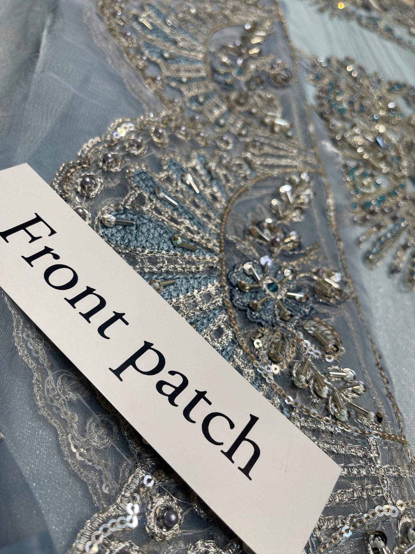 UD-25 Maria.B Mbroidered Fabrics Unstitched Wedding Formal 3Pc Suit